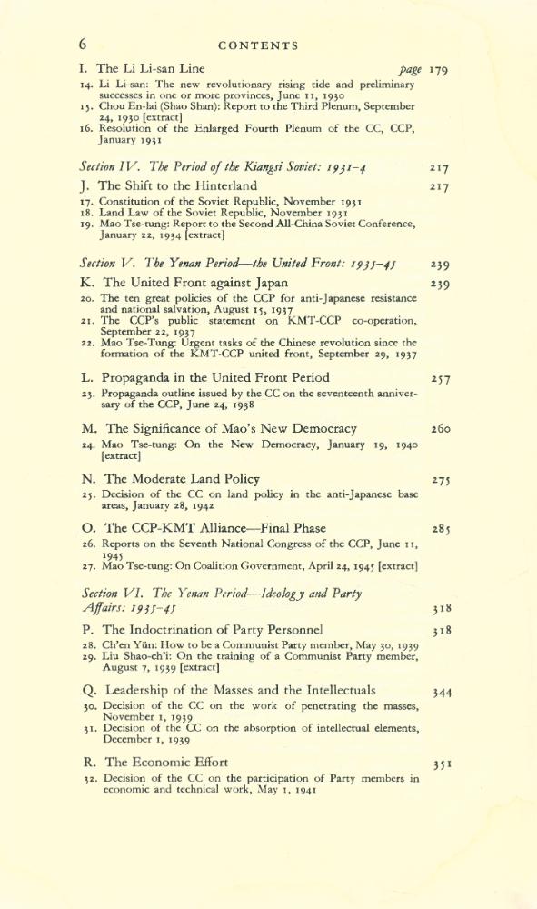 『A DOCUMENTARY HISTORY OF CHINESE COMMUNISM』 3