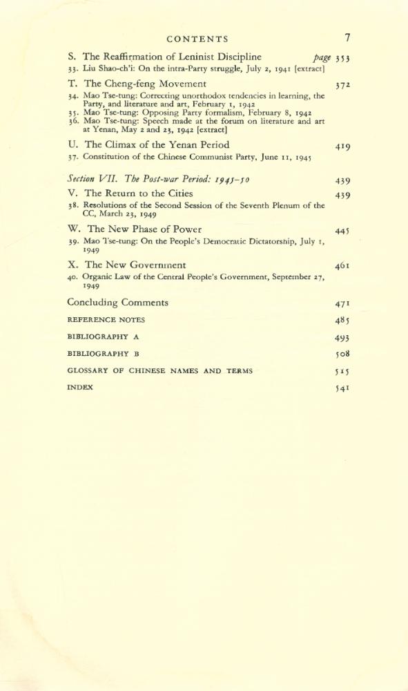 『A DOCUMENTARY HISTORY OF CHINESE COMMUNISM』 4