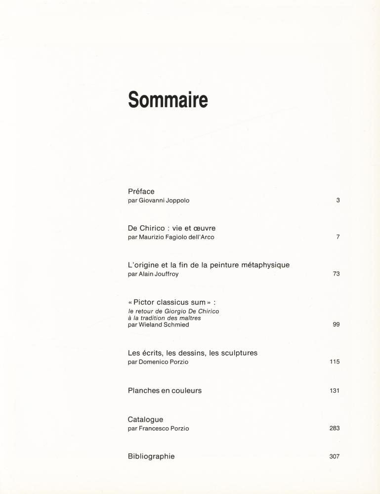 『De Chirico』 2