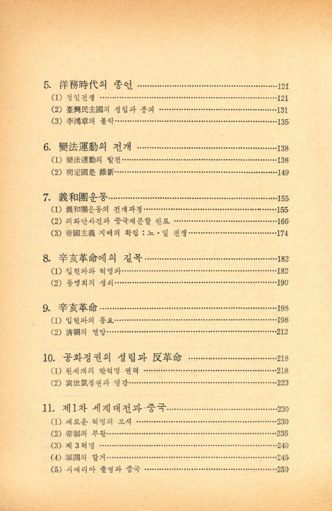 『오늘의 思想新書 17 - 中國現代史(오늘의 사상신서 17 - 중국현대사)』 3