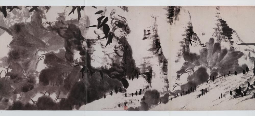 『八大山人 : 河上花圖卷』 3