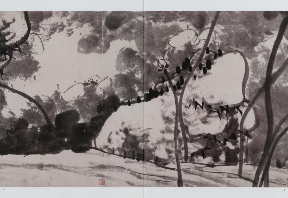 『八大山人 : 河上花圖卷』 5