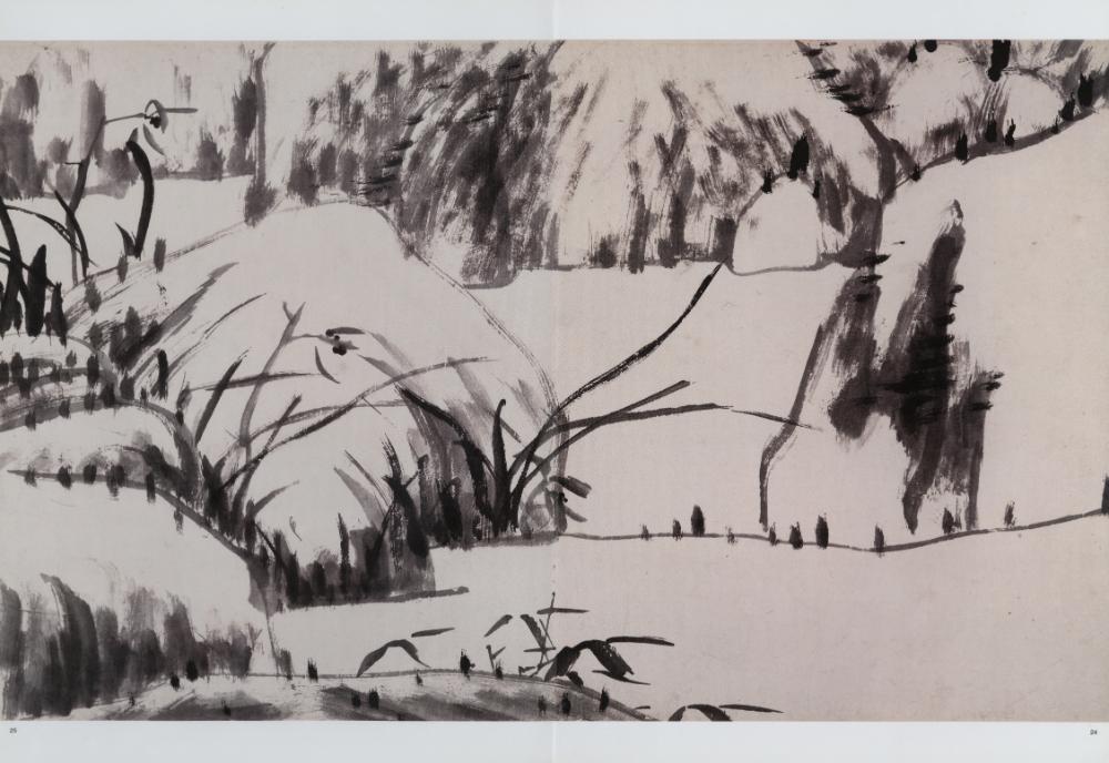 『八大山人 : 河上花圖卷』