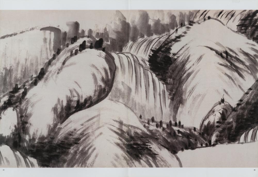 『八大山人 : 河上花圖卷』