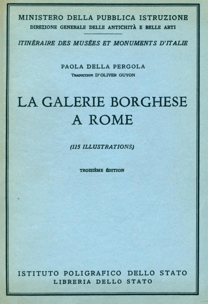 『La galerie Borghese à Rome』 1