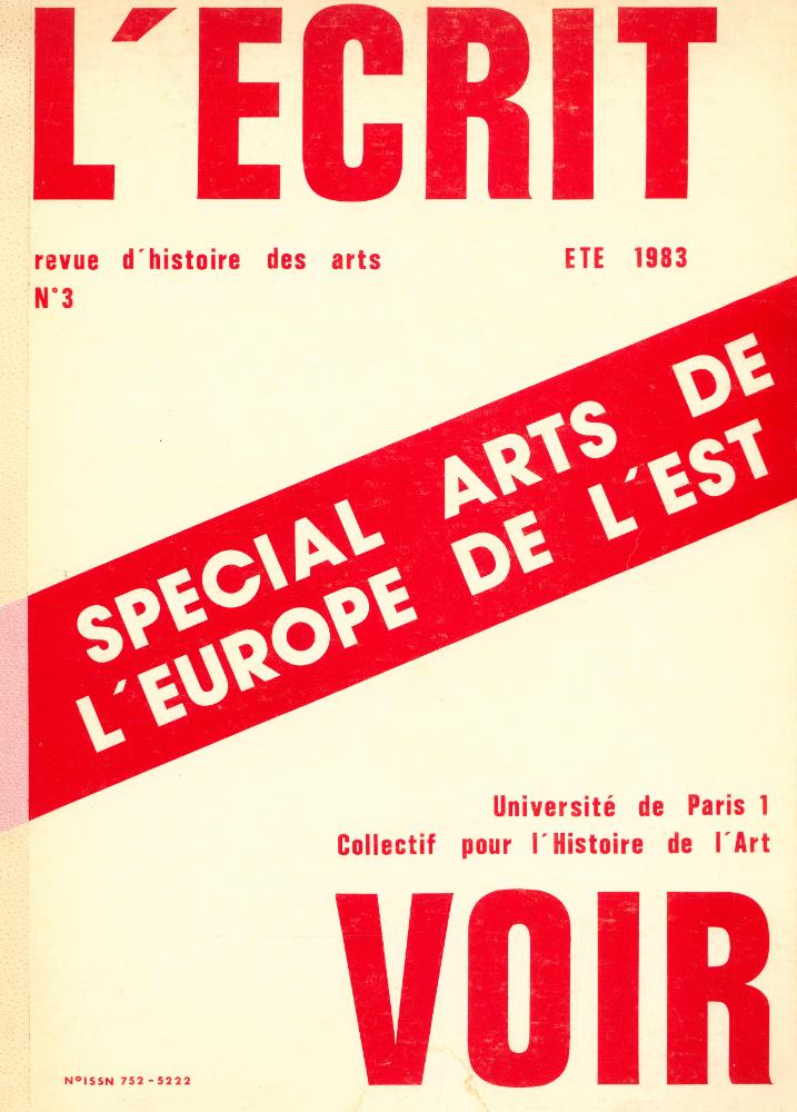 『revue d'Histoire des arts』 N° 3 1
