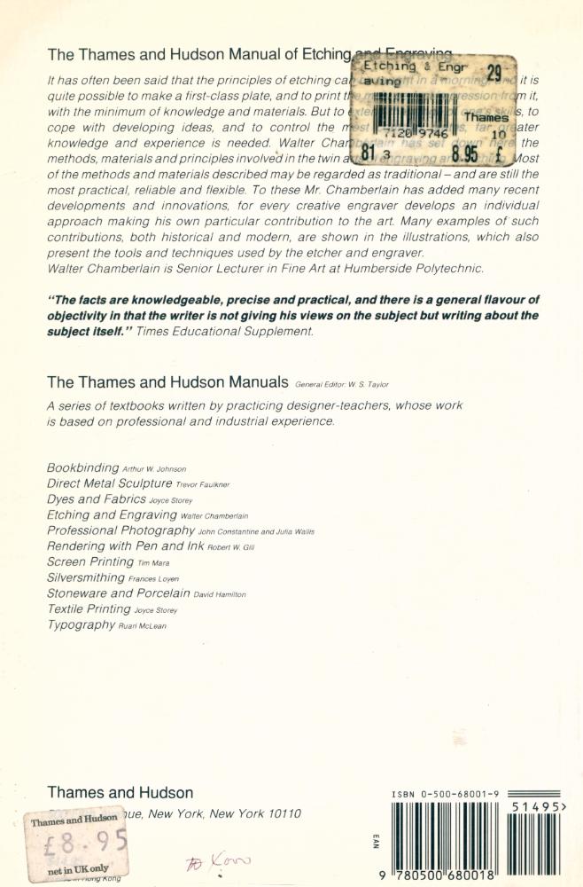 『The Thames and Hudson Manual of Etching and Engraving』 4