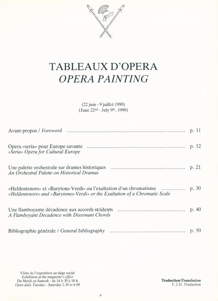 『LE SERMENT DES HORACES』 N°4 PRINTEMPS - ETE 1990 2