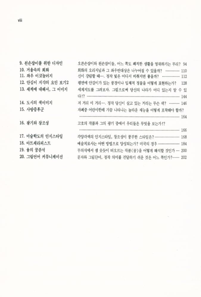 『미와 조형의 심리학』 7