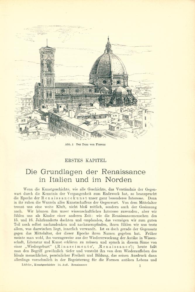 『GRUNDRISS DER KUNSTGESCHICHTE VON WILHELM LÜBKE Ⅲ : DIE KUNST DER RENAISSANCE IN ITALIEN UND IM NORDEN』 2