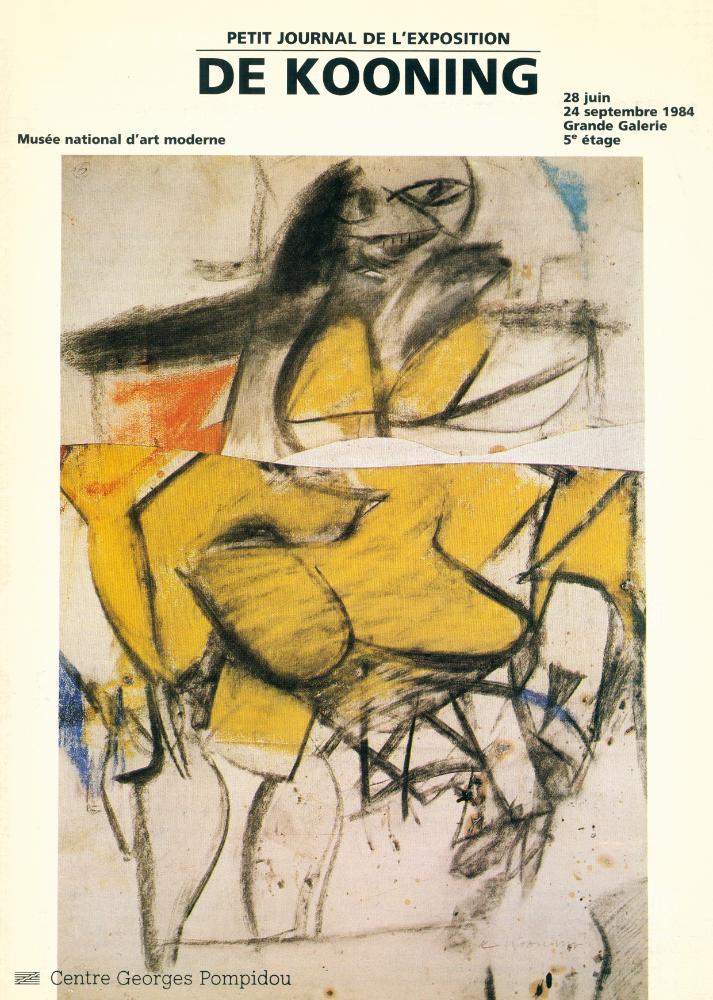 『Petit journal de l'exposition De Kooning』 1