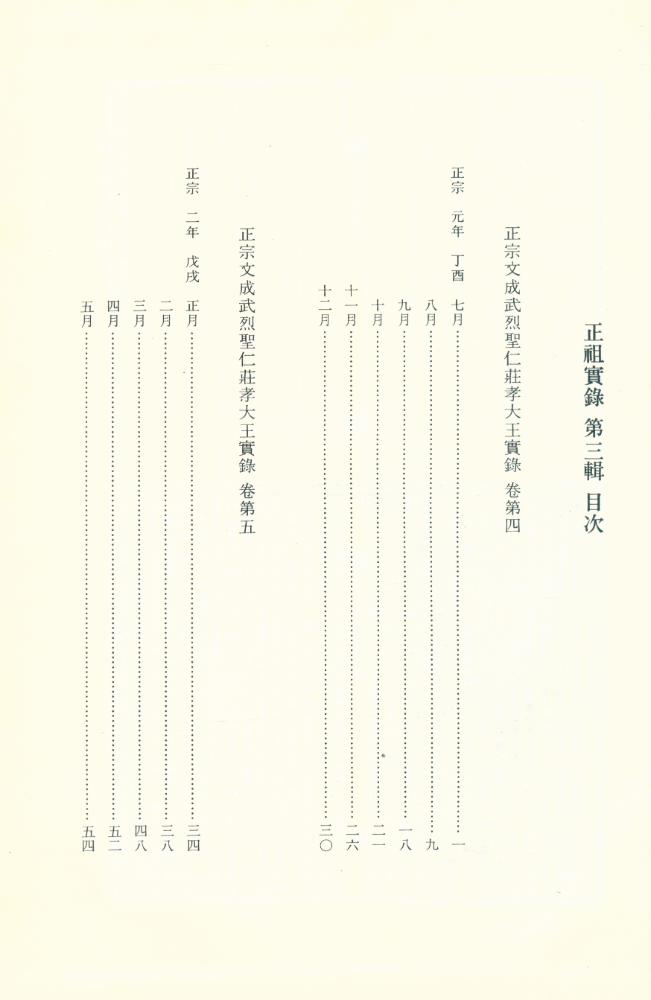 『정조실록 3』 3