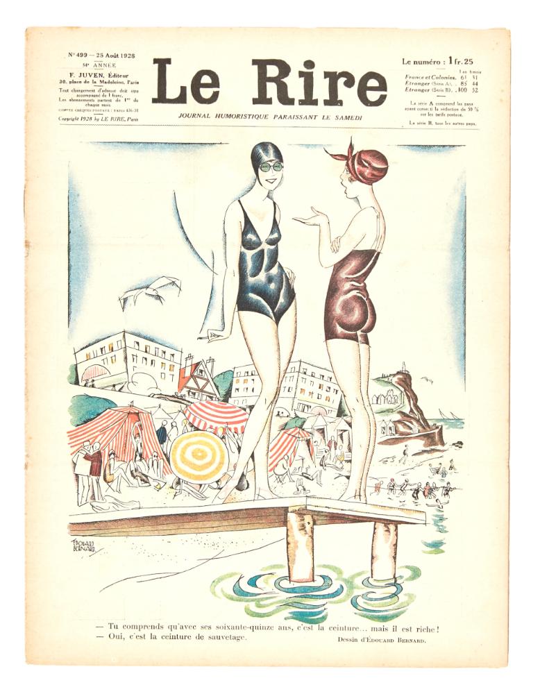 『Le Rire』 N° 499, 25 août 1928 1