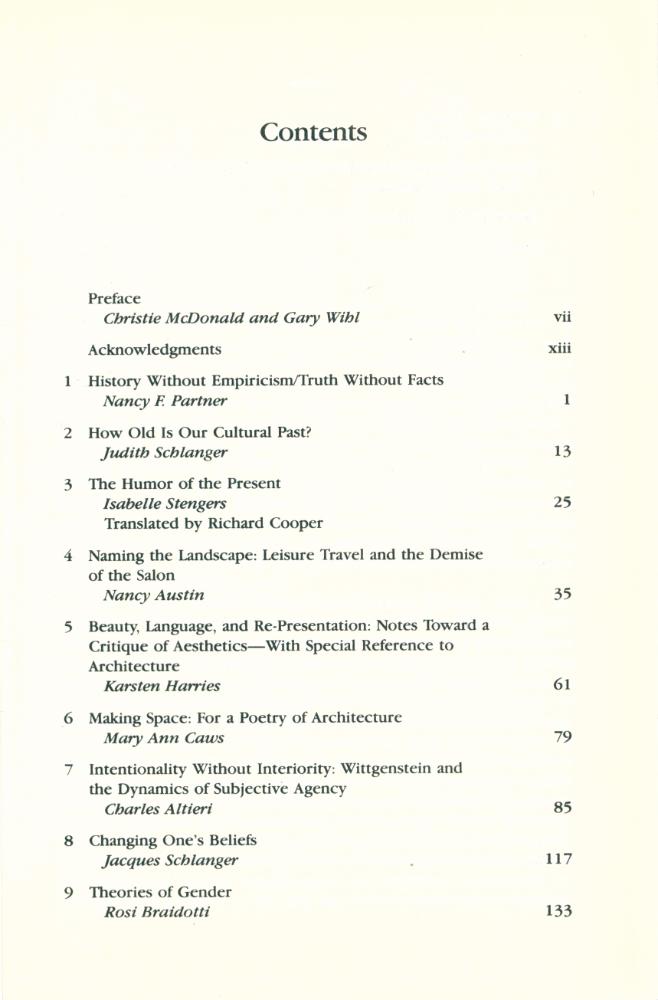 『Transformations in personhood and culture after theory : the languages of history, aesthetics, and ethics』 2