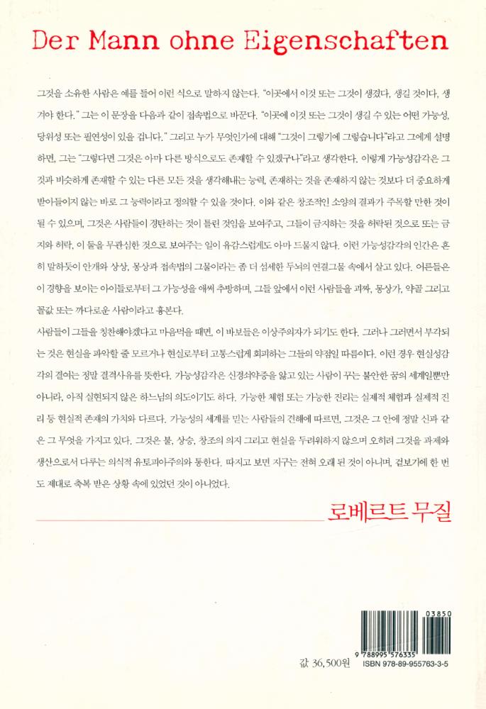 『특성 없는 남자 1』 6
