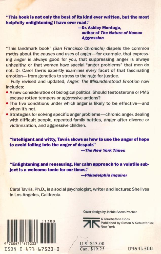 『Anger : The misunderstood emotion』 5