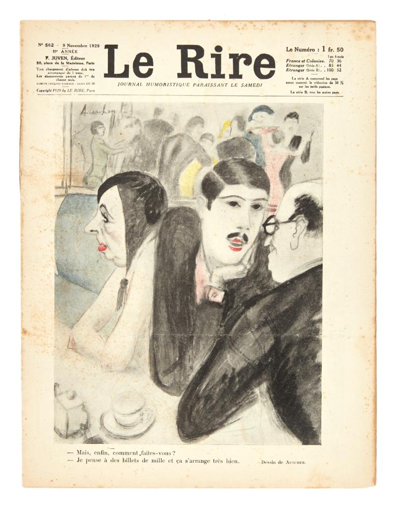 『Le Rire』 N° 562, 9 novembre 1929 1