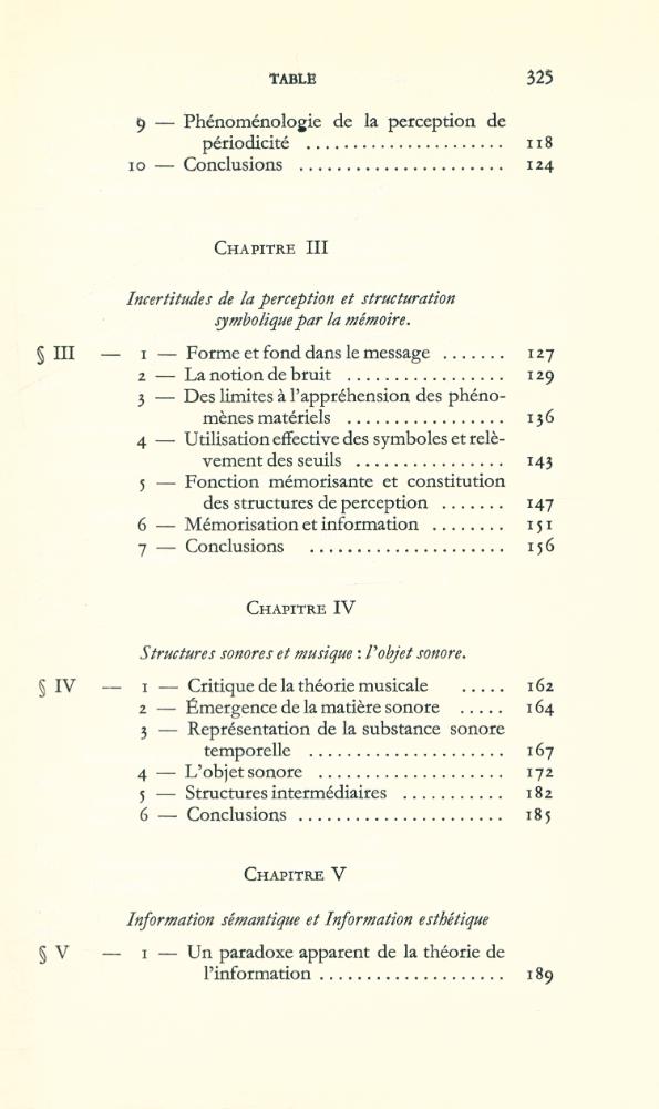 『THÉORIE DE L'INFORMATION ET PERCEPTION ESTHÉTIQUE』 4