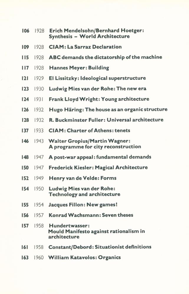 『Programs and manifestoes on 20th - century architecture』 4