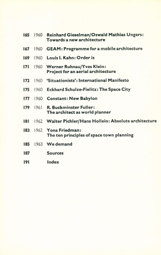 『Programs and manifestoes on 20th - century architecture』 5