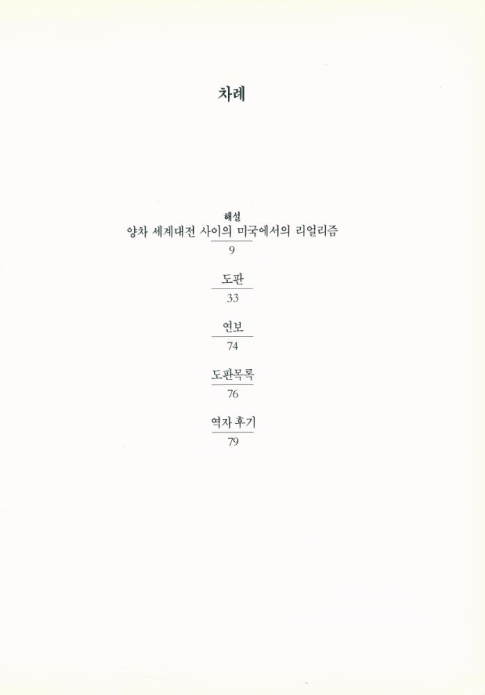『20세기미술운동총서 14 - 아메리카 리얼리즘』 2