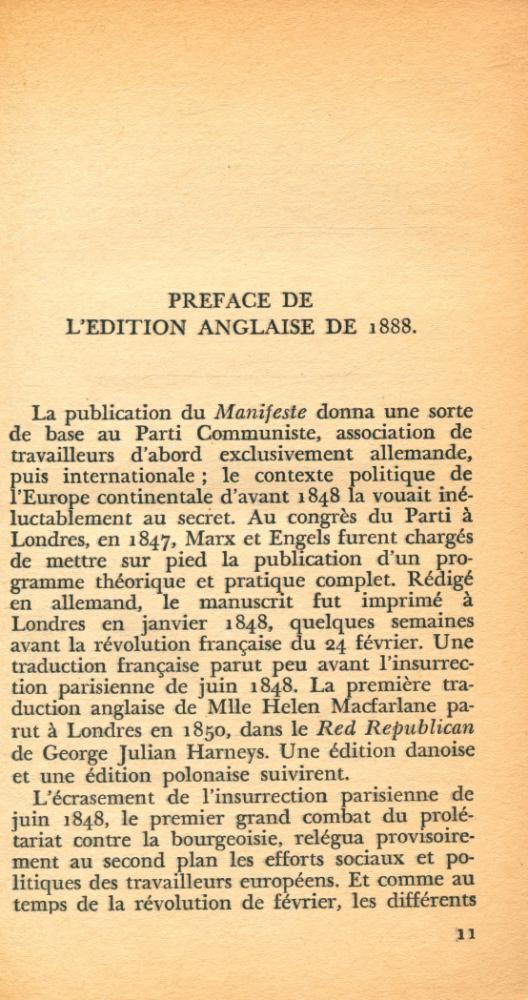 『MANIFESTE DU PARTI COMMUNISTE suivi de LA LUTTE DES CLASSES』 2