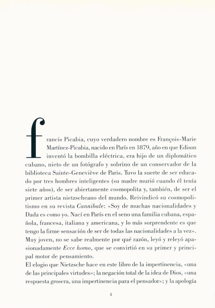 『PICABIA』 2