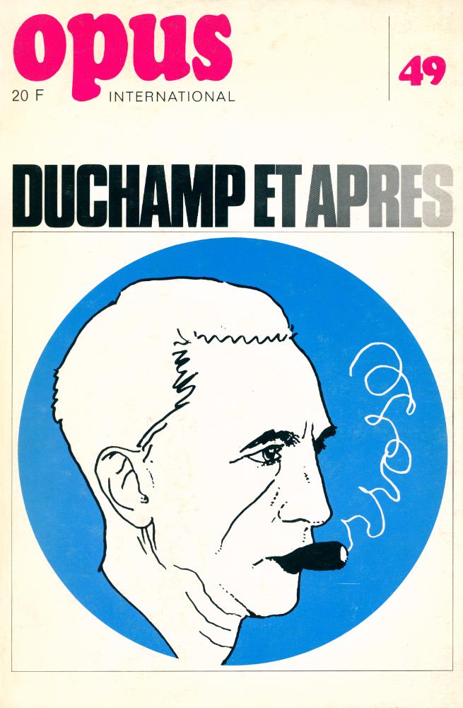 『Opus international』 MARS 1974 - N° 49 1