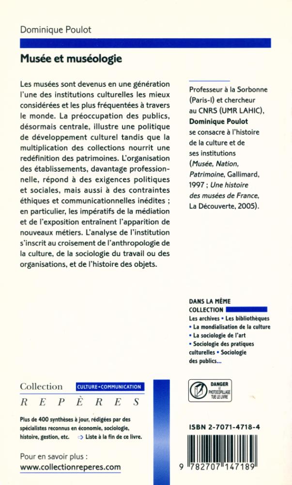 『Musée et muséologie』 6