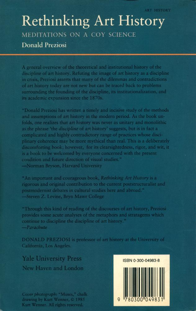 『Rethinking art history: meditations on a coy science』 3