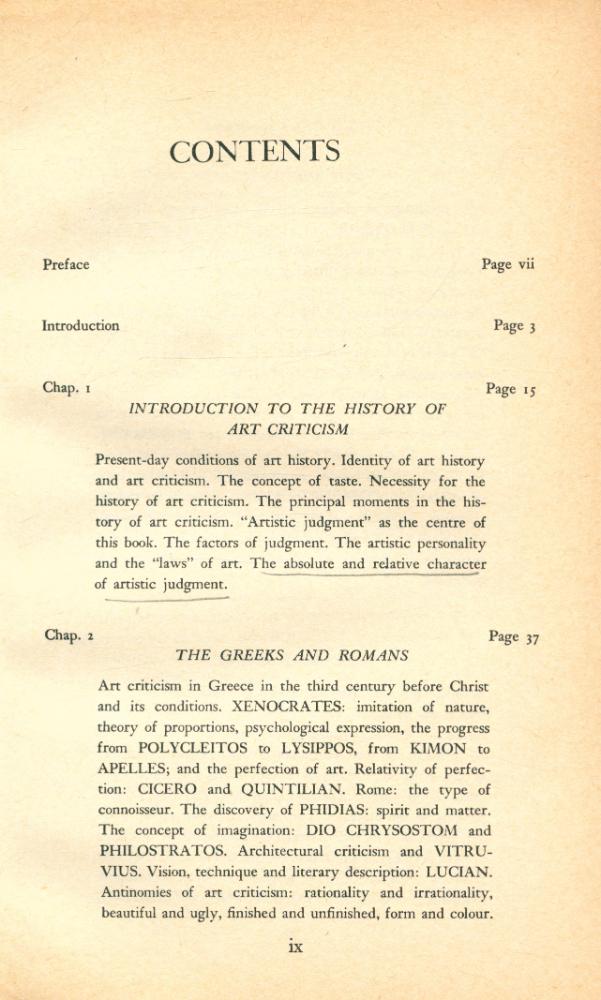 『History of Art Criticism』 2