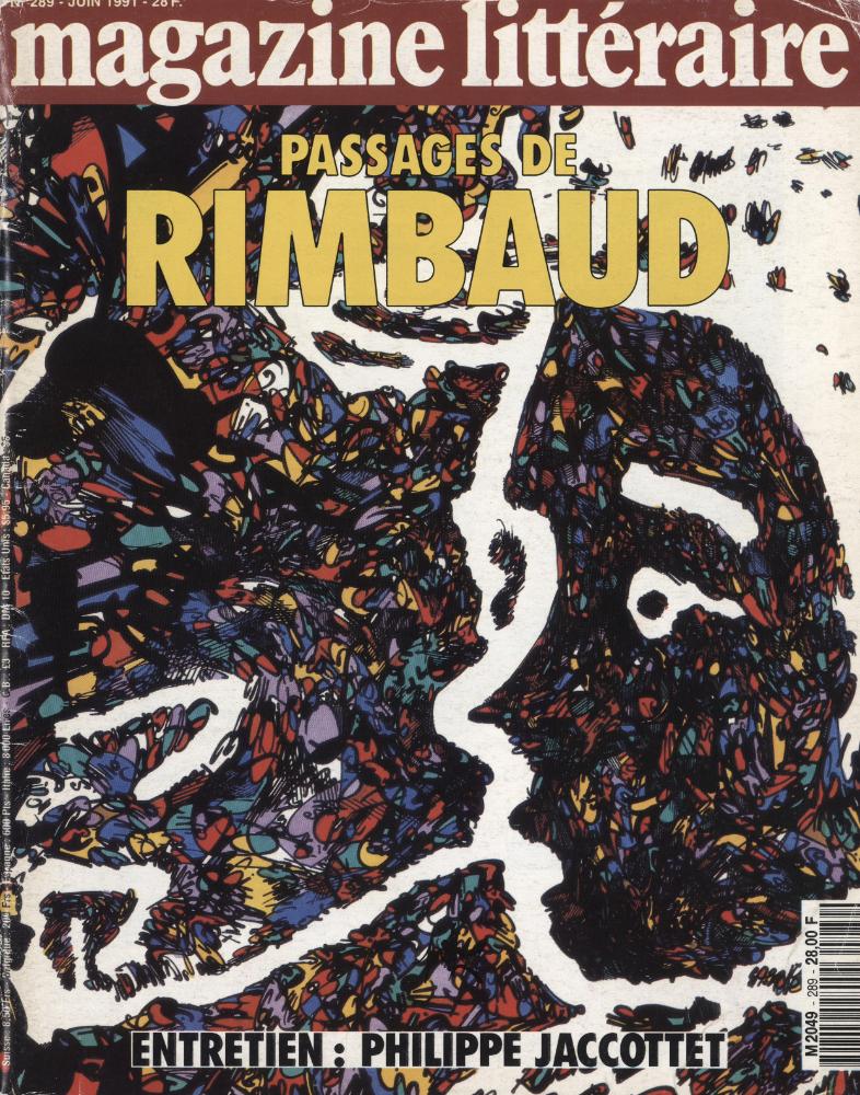 『magazine littéraire』 Nº 289 JUIN 1991 1