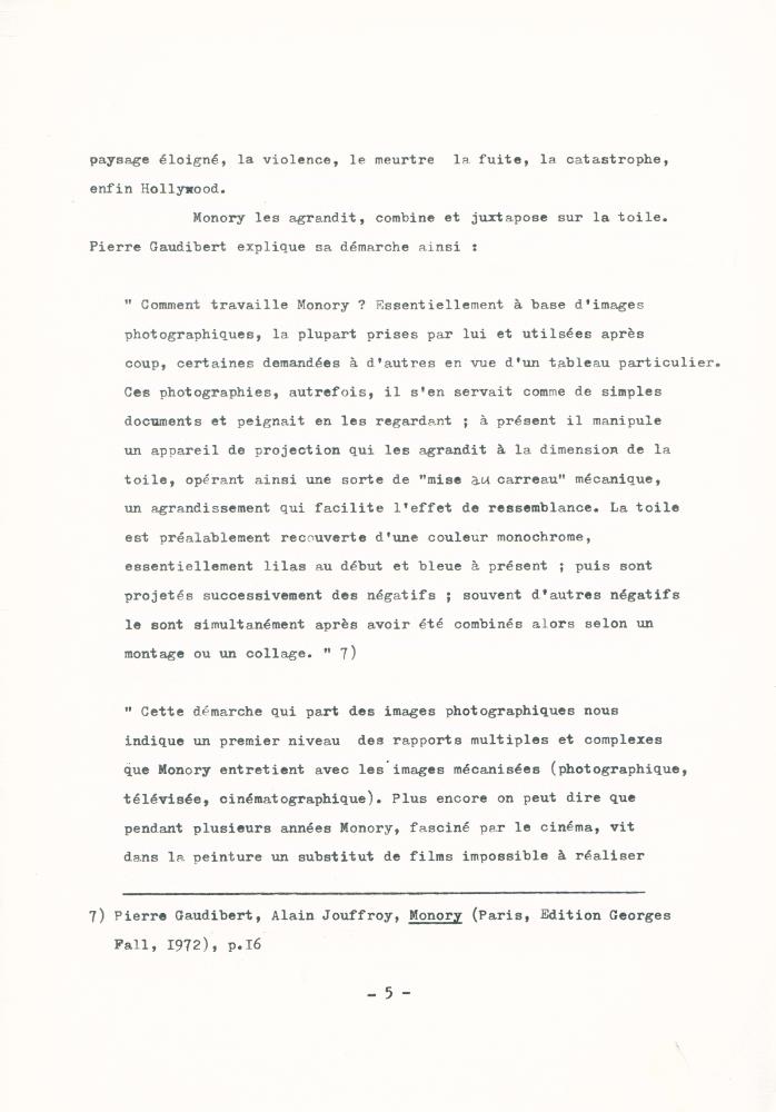 「Effets cinématographiques des tableaux de Jacques Monory」 6