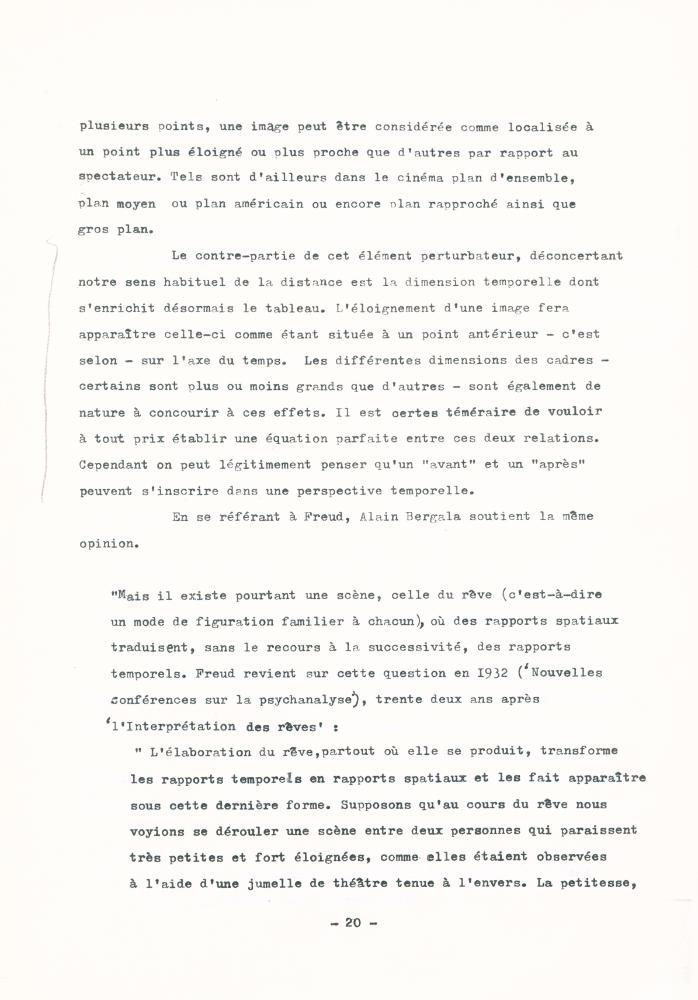 「Effets cinématographiques des tableaux de Jacques Monory」