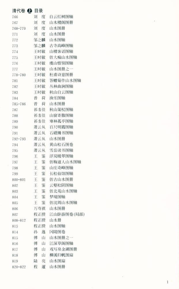『金羊毛家庭珍藏图库 - 中国山水画 : 清代卷 上』  2