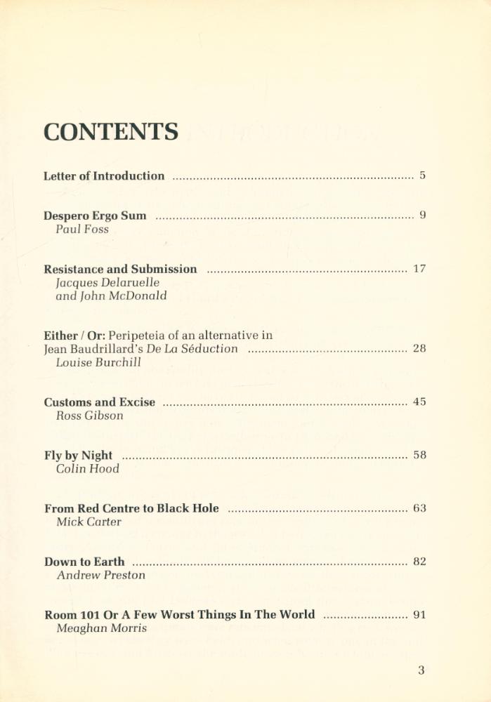 『Seduced and abandoned : The Baudrillard scene』 2