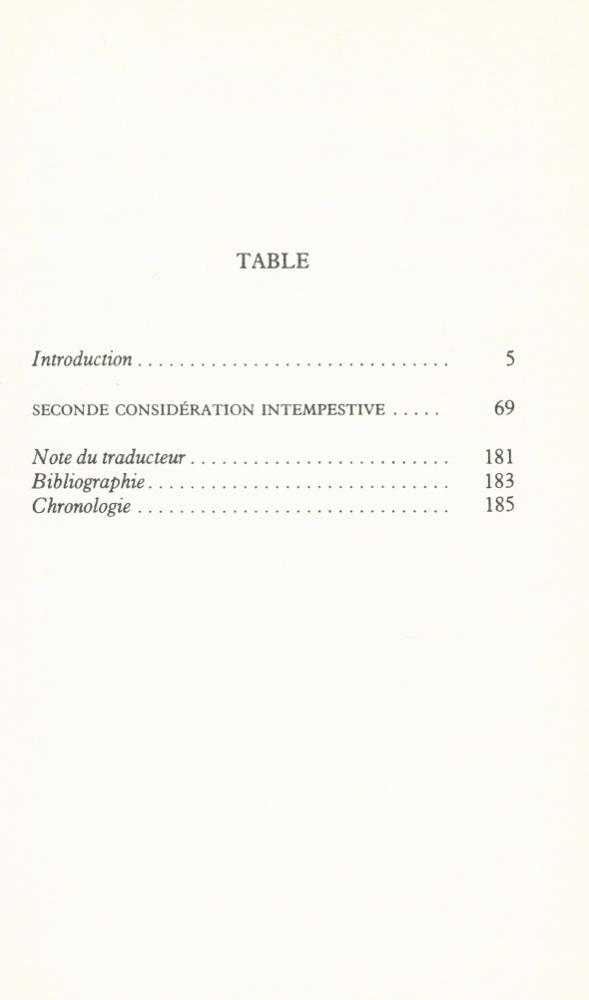 『SECONDE CONSIDÉRATION INTEMPESTIVE : De l'utilité et de l'inconvénient des études historiques pour la vie(1874)』 2