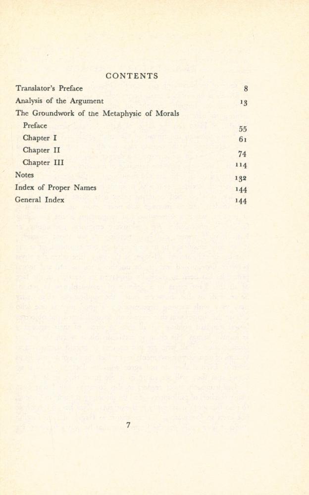 『GROUNDWORK of the METAPHYSIC of MORALS』 2