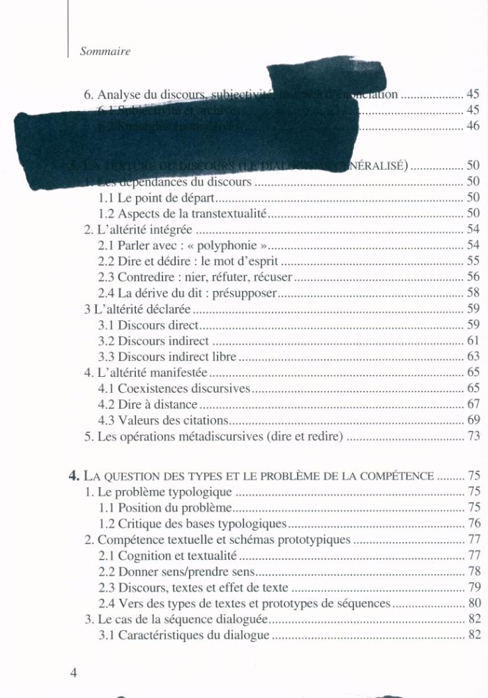 『ÉLÉMENTS D'ANALYSE DU DISCOURS』 3