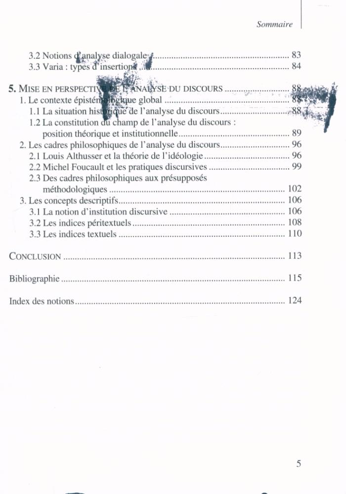 『ÉLÉMENTS D'ANALYSE DU DISCOURS』 4