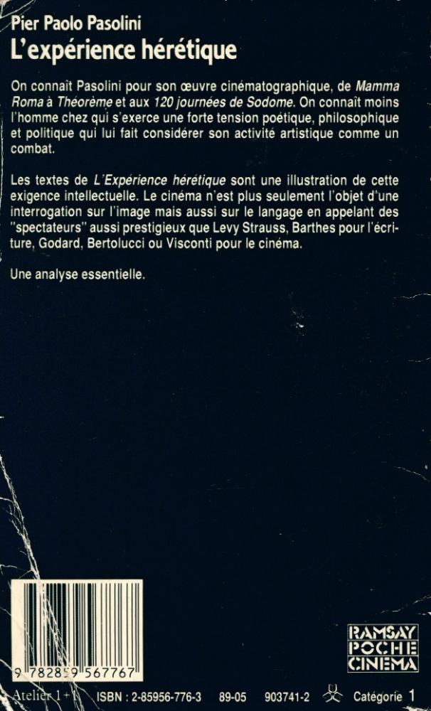 『L'expérience hérétique : cinéma』 3