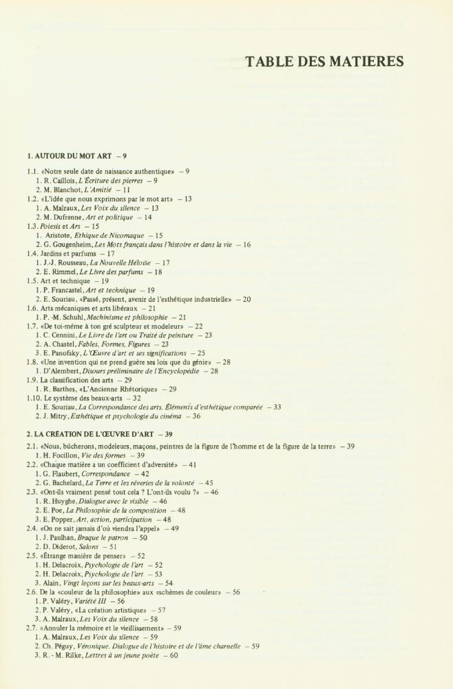 『L'ART : anthologie analytique』 2