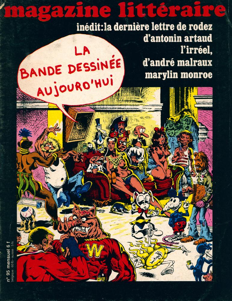 『magazine littéraire』 DÉCEMBRE 1974, N°95  1