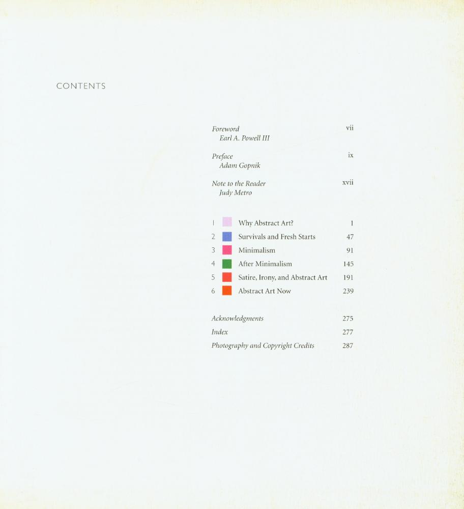 『PICTURES OF NOTHING : ABSTRACT ART SINCE POLLOCK』 2