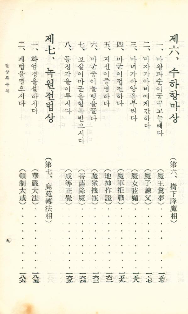 『八相錄(팔상록)』  6