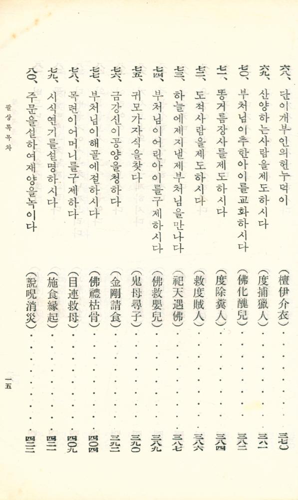 『八相錄(팔상록)』 