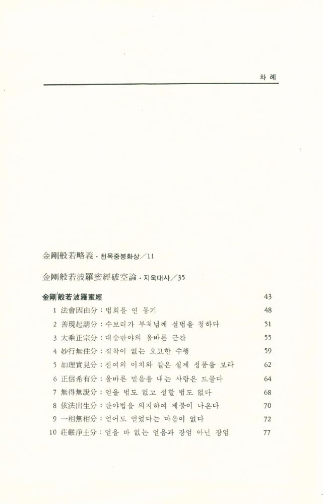 『金剛經破空論(금강경파공론)』  2