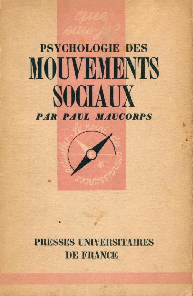 『PSYCHOLOGIE DES MOUVEMENTS SOCIAUX』 1