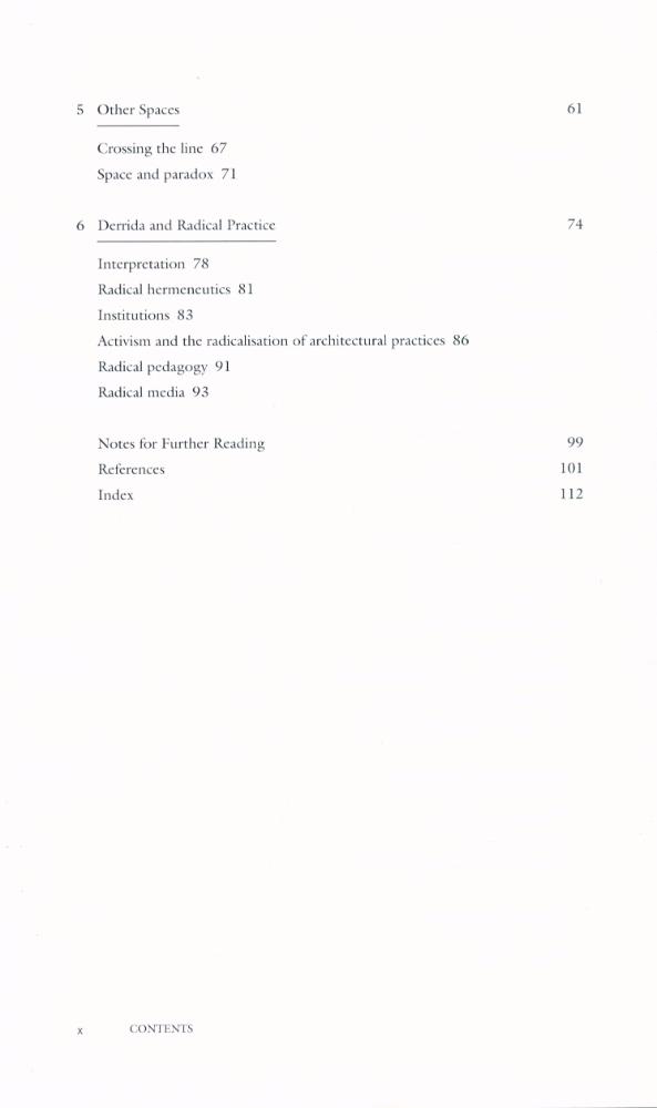 『Thinkers for architects 7 -  Derrida for architects』 3
