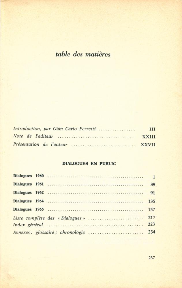『DIALOGUES EN PUBLIC』 2